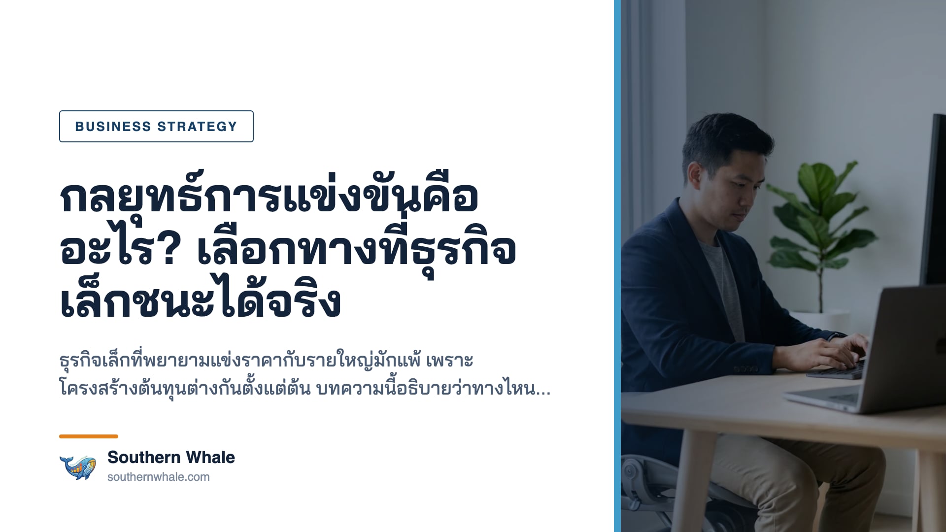 การเลือกกลยุทธ์การแข่งขันสำหรับธุรกิจขนาดกลางและเล็ก