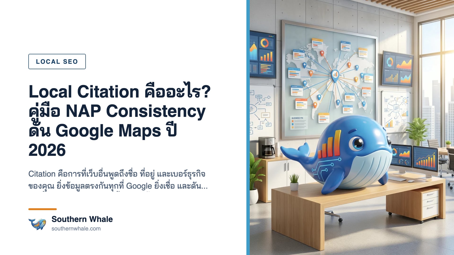 Local Citation คืออะไร และ NAP Consistency สำหรับธุรกิจไทยปี 2026