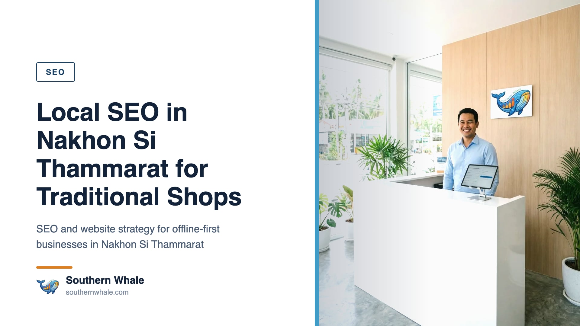 Nakhon Si Thammarat local business SEO — Sino-Portuguese shophouse