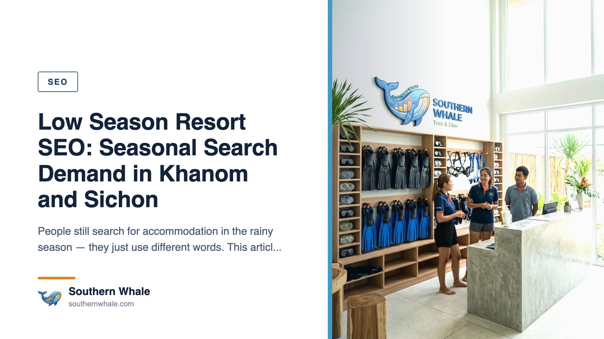 Resort Khanom Low Season SEO Strategy
