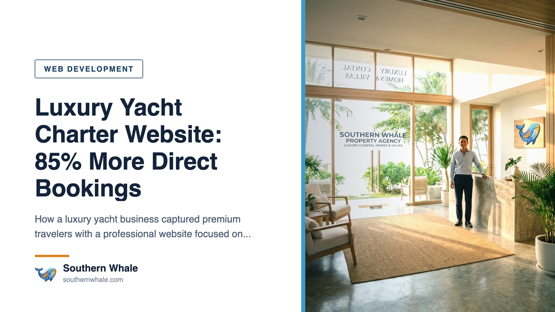 Premium yacht tour website in Phang Nga