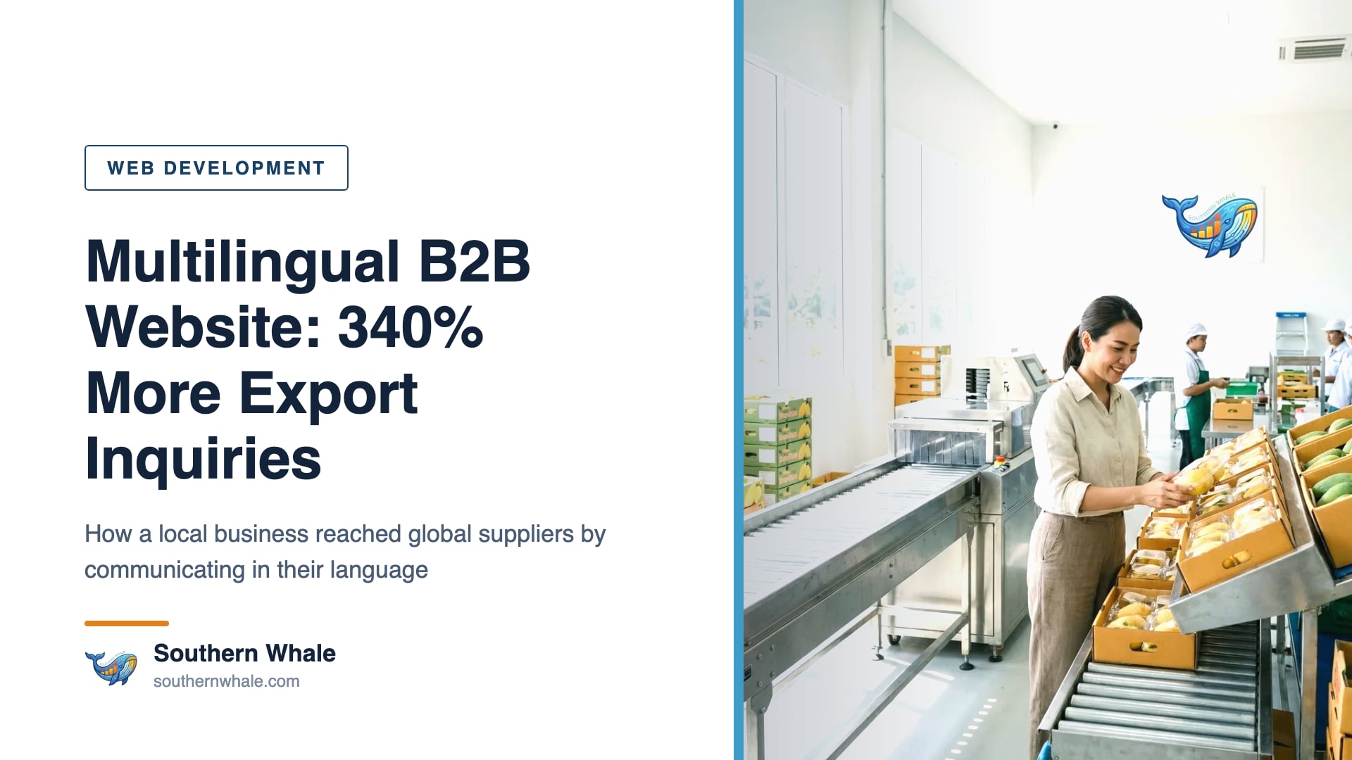 Multilingual business website Ranong