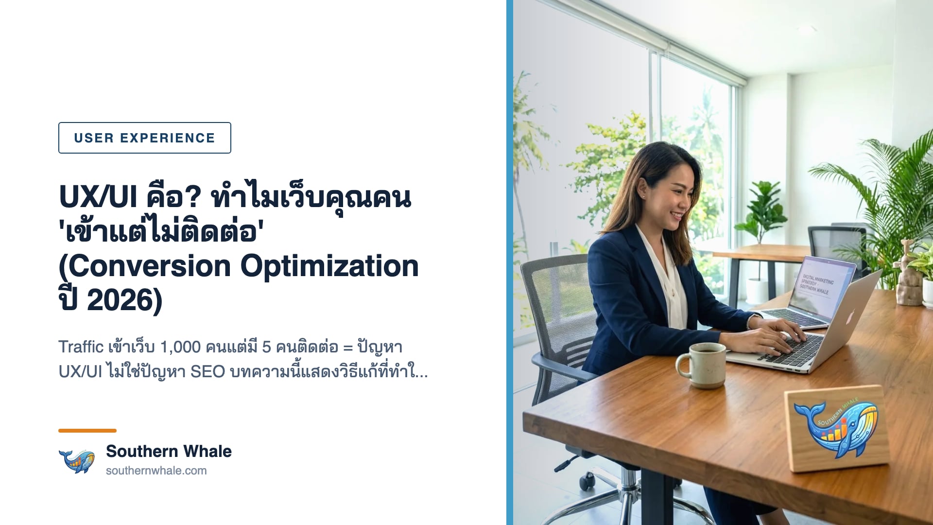 UX/UI คืออะไร Conversion Optimization