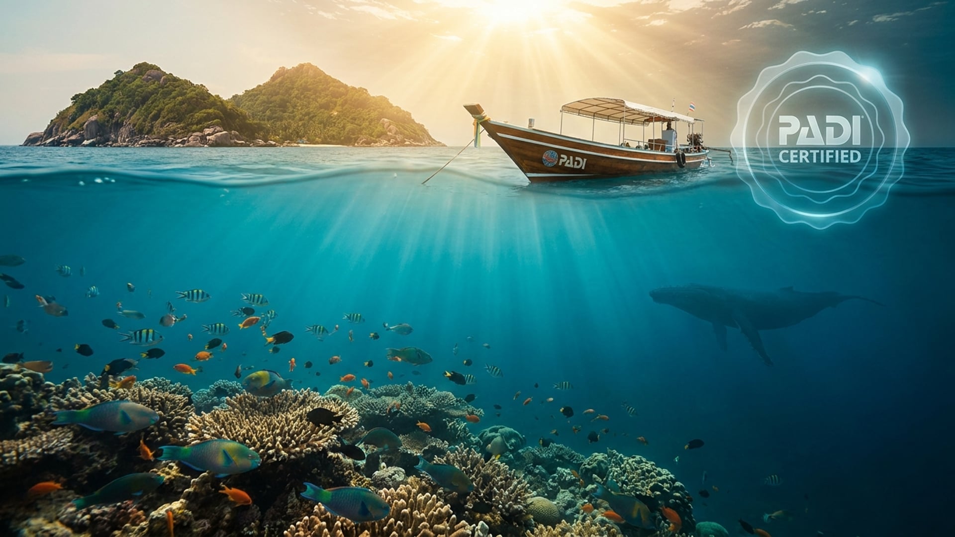 Chumphon PADI dive school multilingual website case study