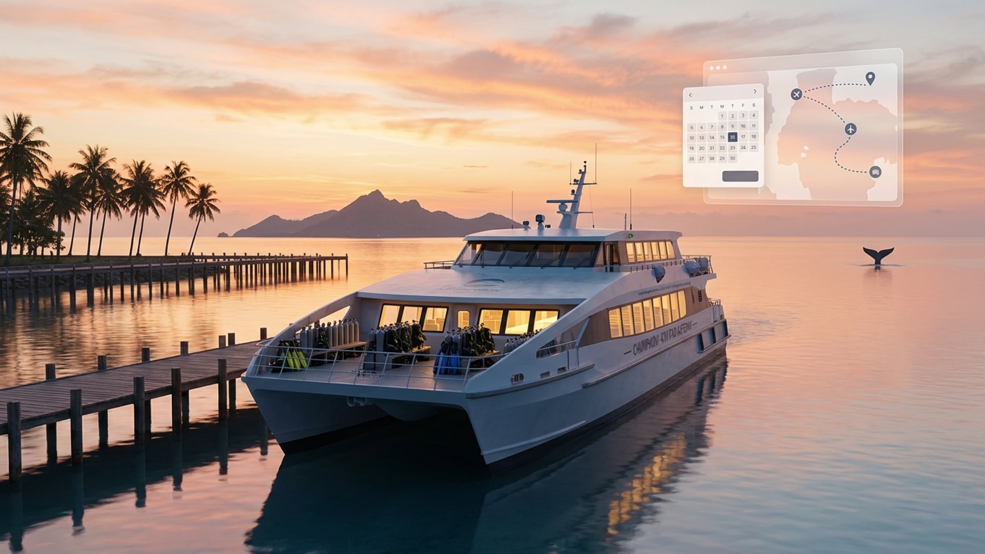 Chumphon ferry pier gateway booking platform case study