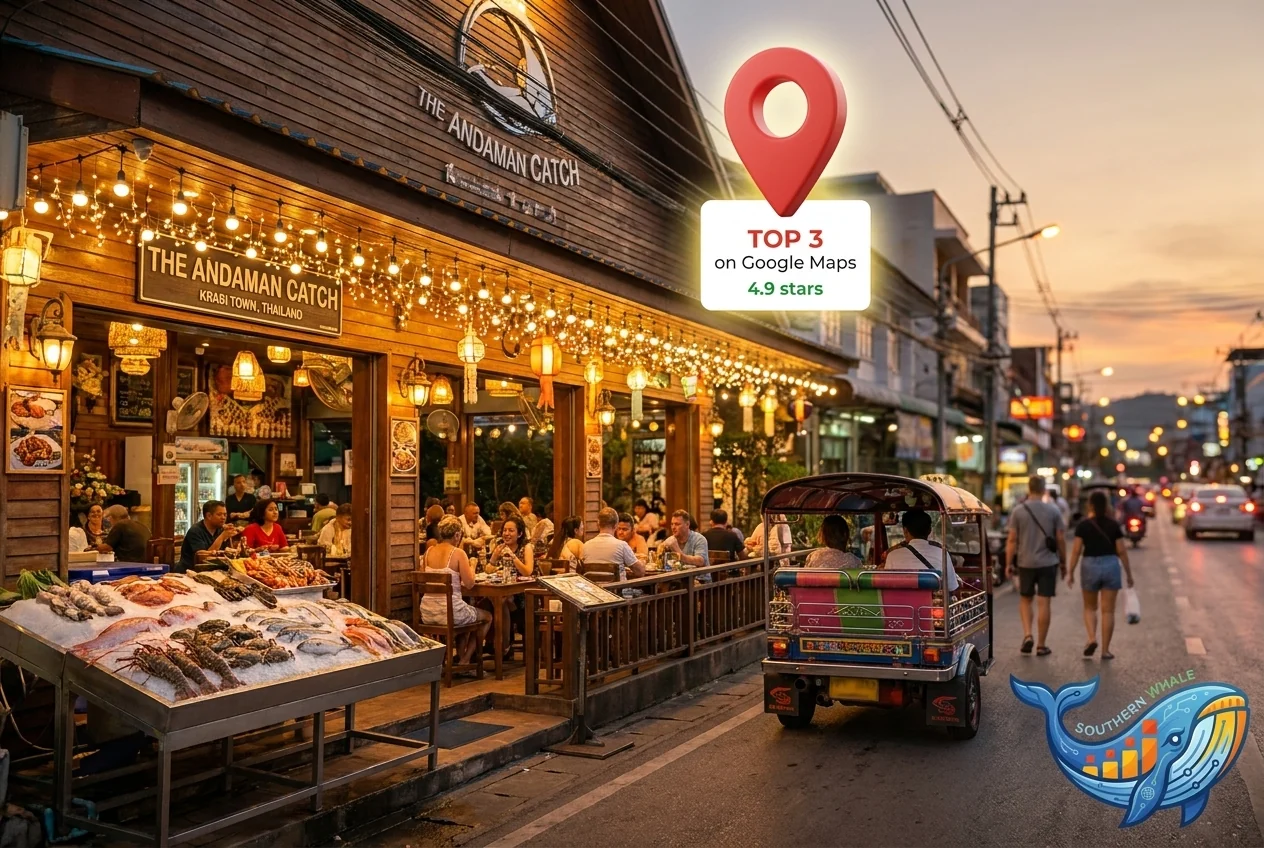 Seafood Restaurant Krabi Google Maps SEO Case Study