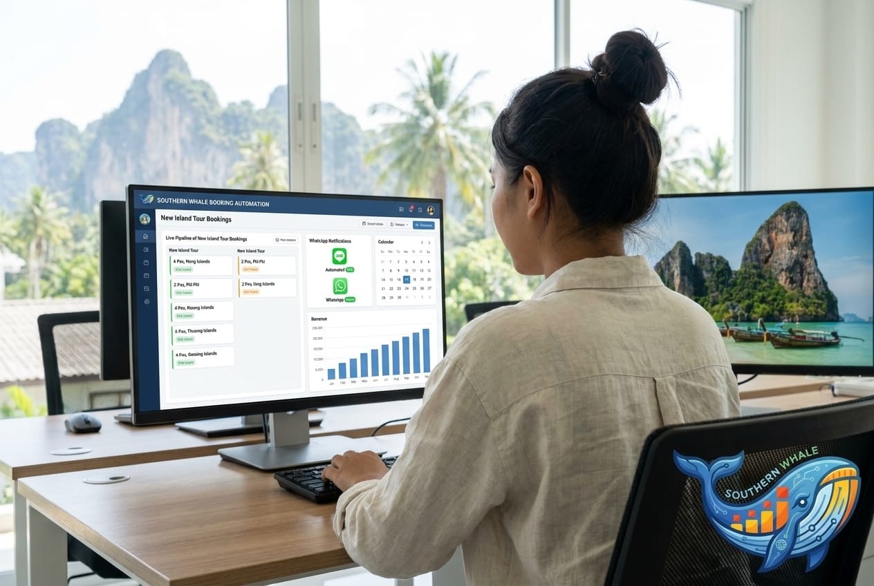 Tour Operator กระบี่ — Case study Automation
