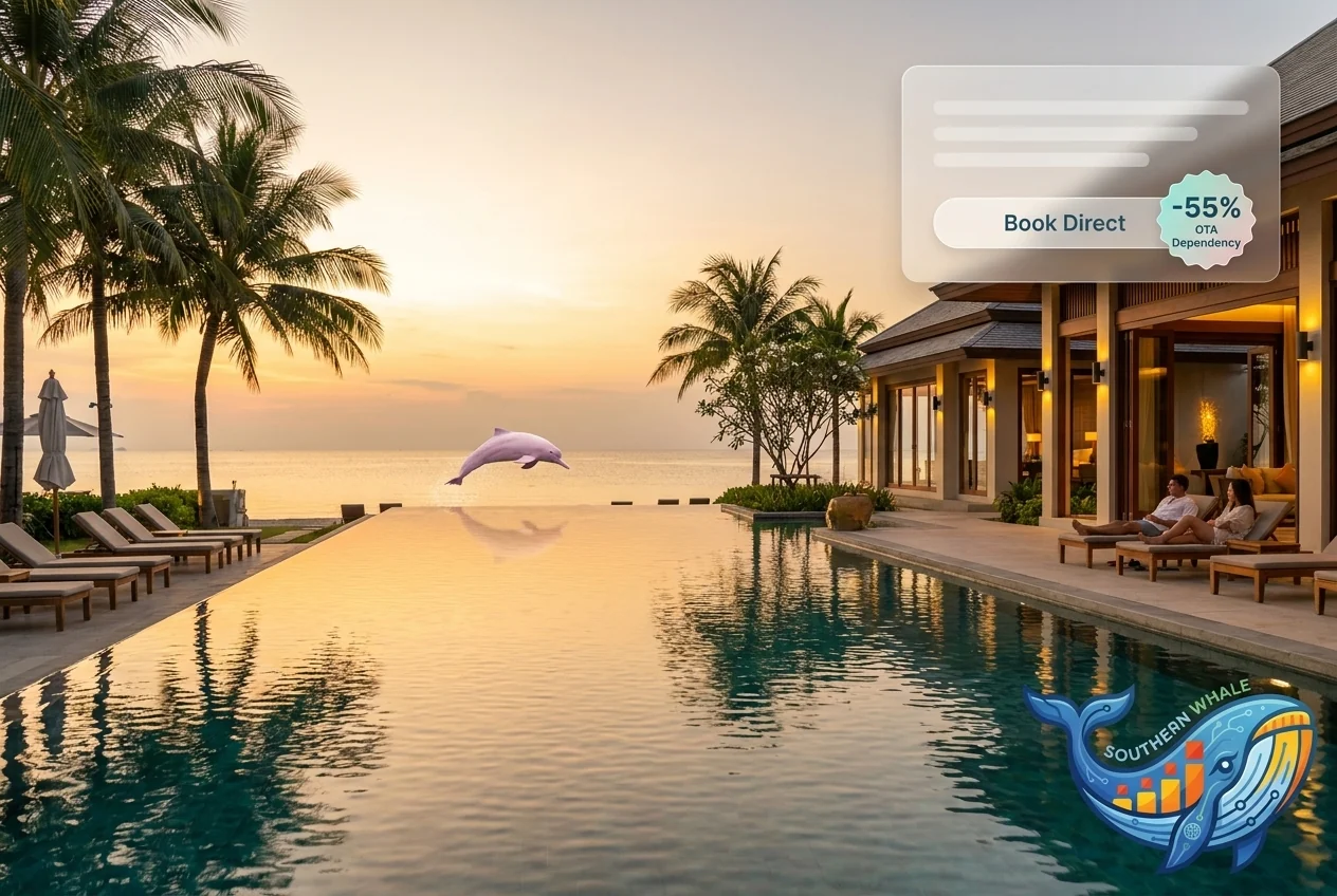 Nakhon Si Thammarat coastal resort direct booking case study