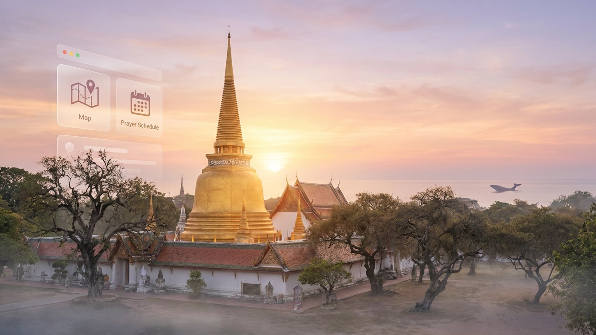 Historic temple tourism website case study in Nakhon Si Thammarat
