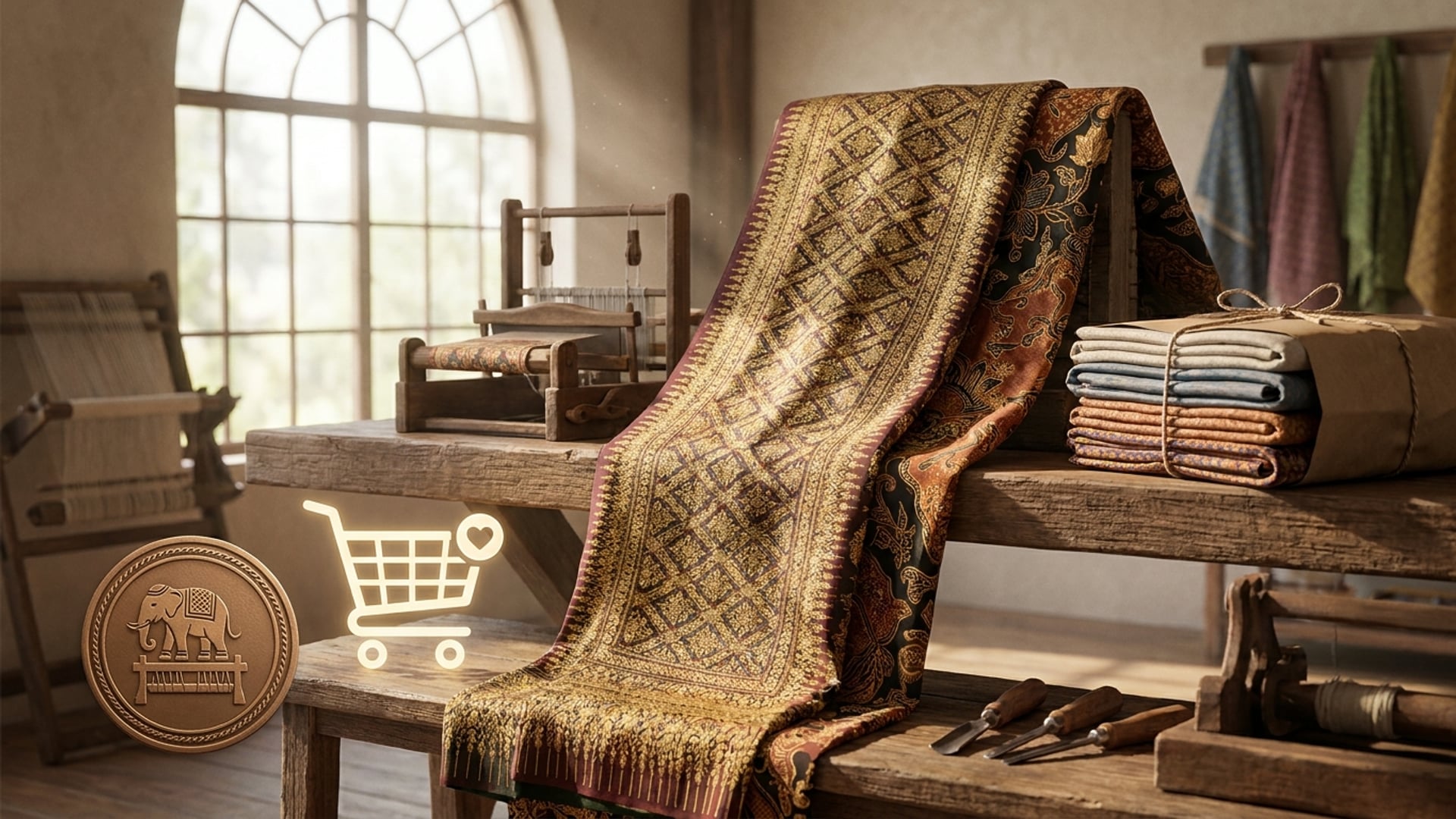 Narathiwat batik handicraft export multilingual halal e-commerce case study