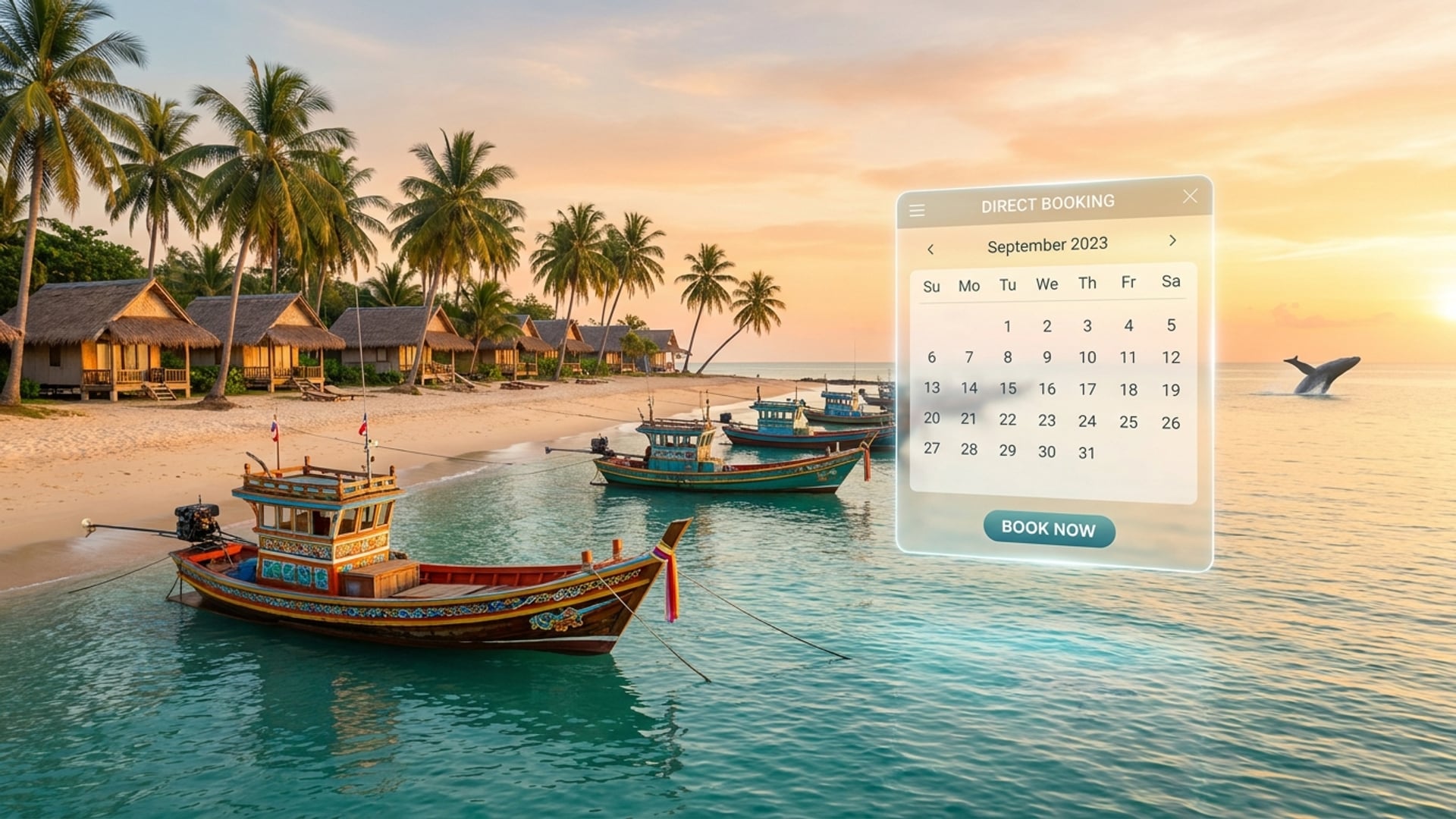 Narathiwat coastal resort direct booking platform case study