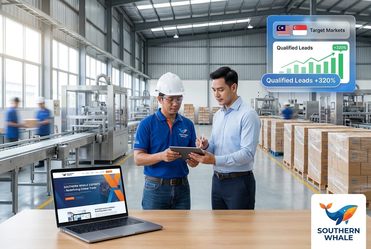 B2B Exporter Songkhla Website Redesign Case Study