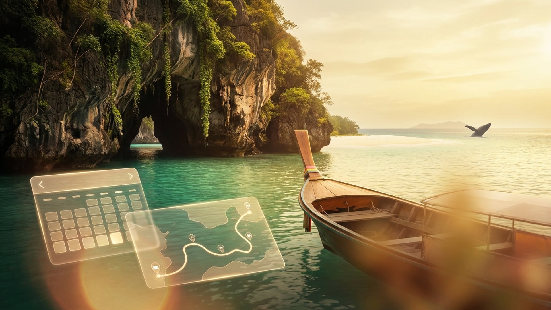 Island day-tour booking website case study in Trang province