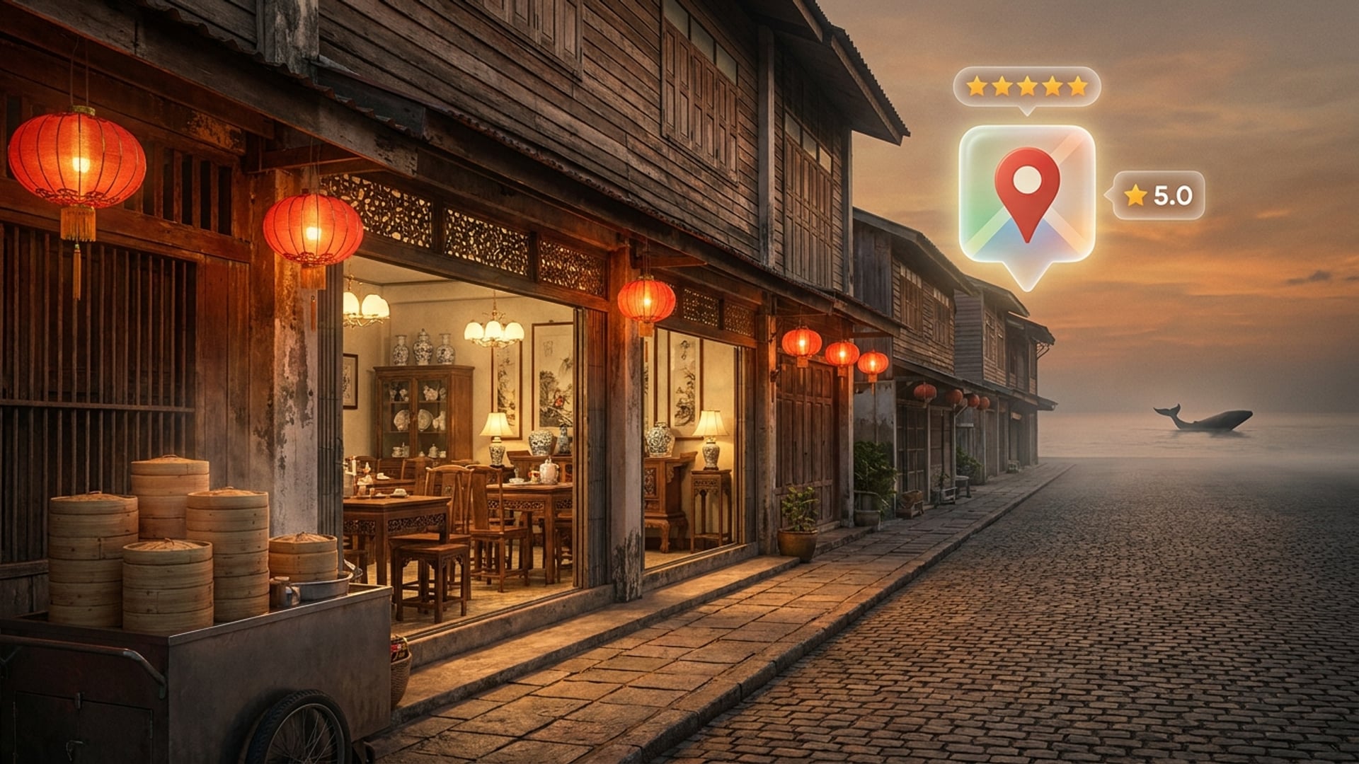 Dim sum heritage restaurant local SEO case study in Trang province