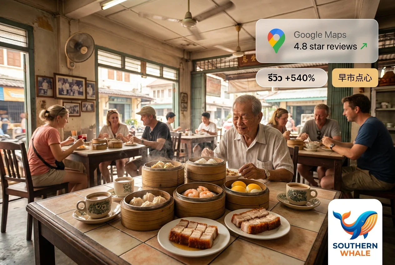 Dim sum heritage restaurant local SEO case study in Trang province