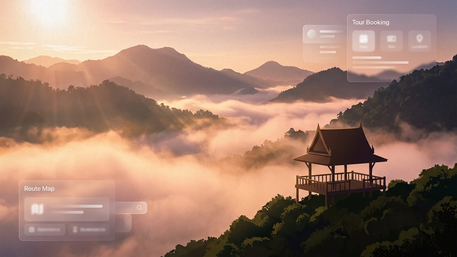 Sea of Mist destination tourism platform case study in Yala province