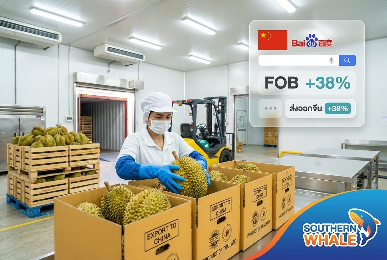 Musang King durian export to China platform case study in Yala province