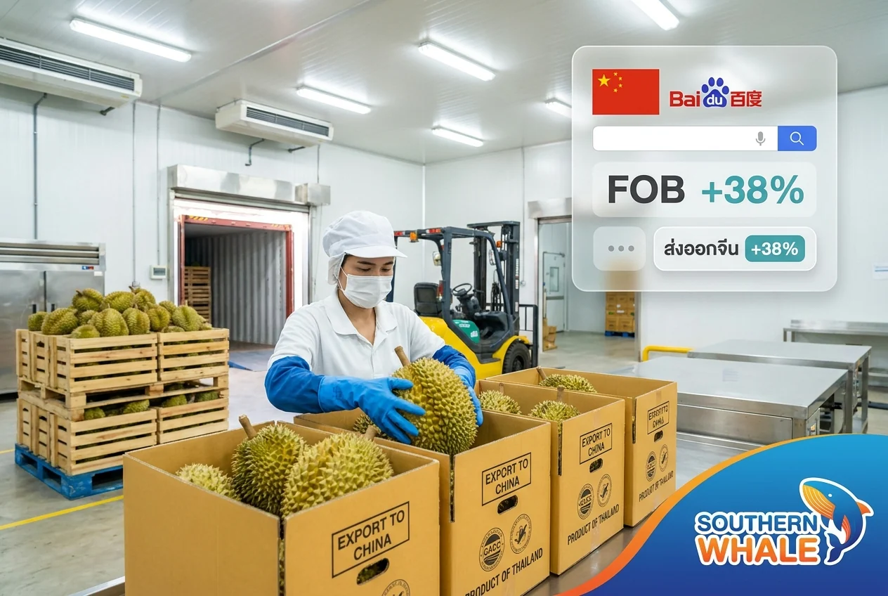 Musang King durian export to China platform case study in Yala province