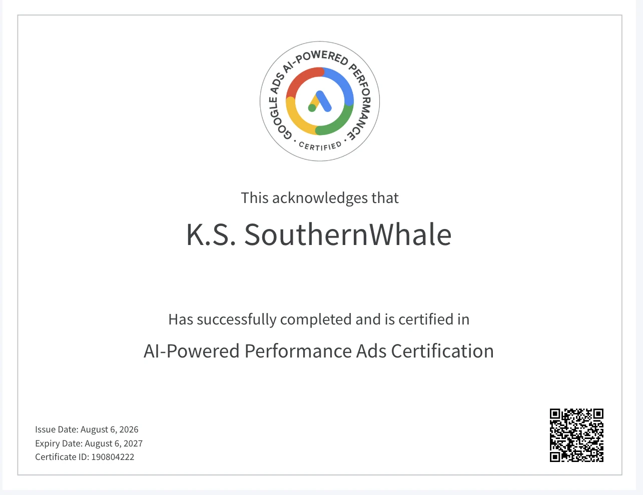 AI-Powered Performance Ads — Google