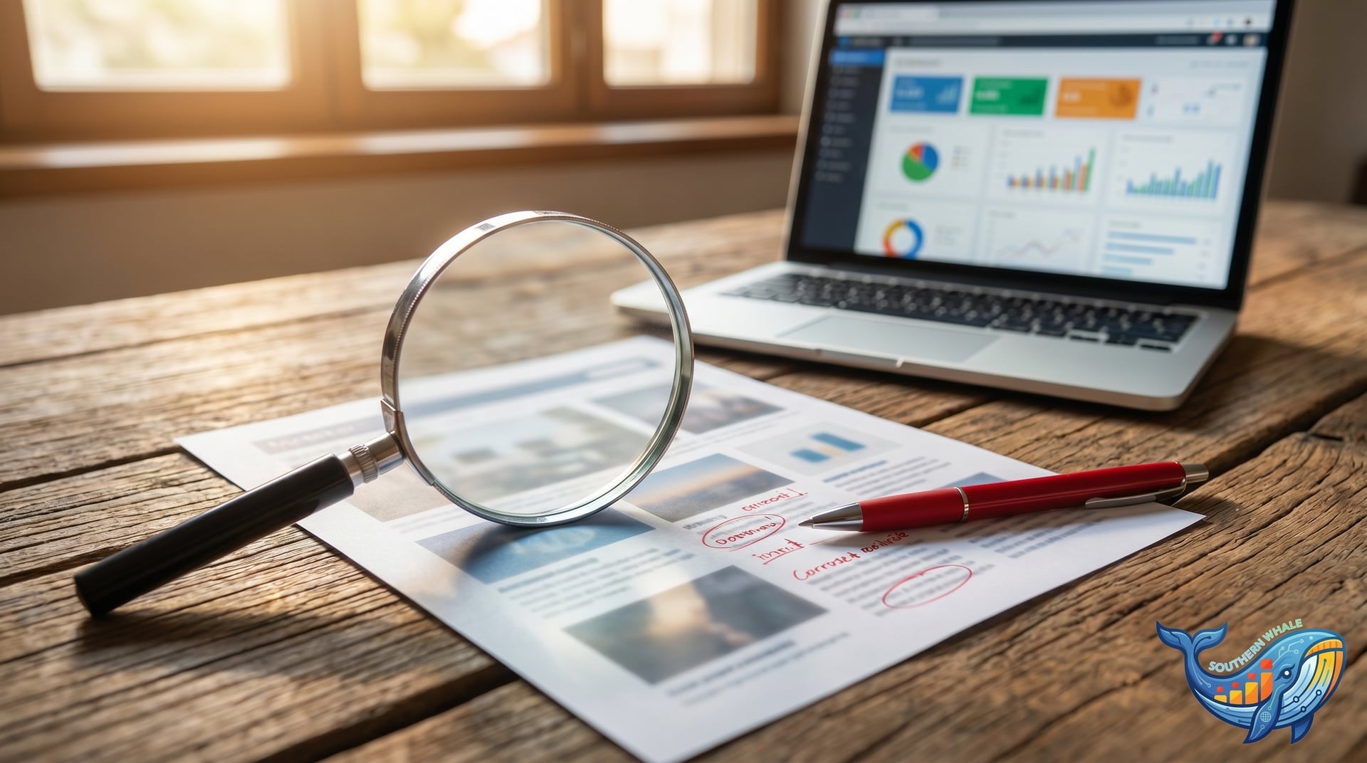 Southern Whale free SEO audit — get a 5–10 minute video analysis of your website