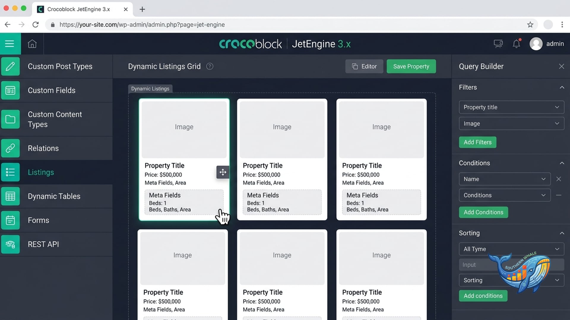 Crocoblock JetEngine WordPress dynamic content plugin suite review and lifetime license activation by Southern Whale