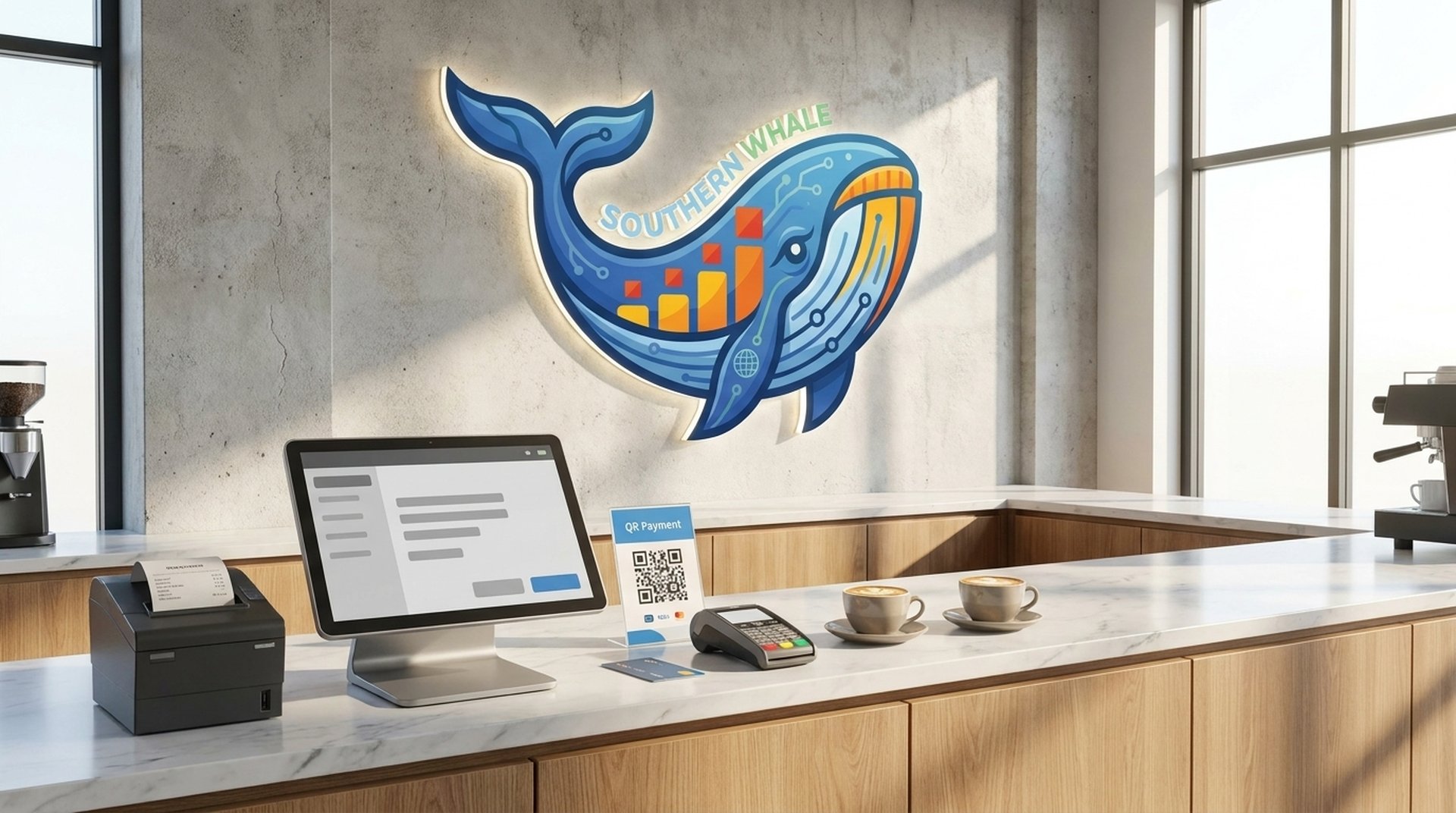 รับทำระบบ POS แบบ Customize สำหรับร้านค้า ร้านอาหาร รีสอร์ท คลินิก — Southern Whale digital service for Southern Thailand