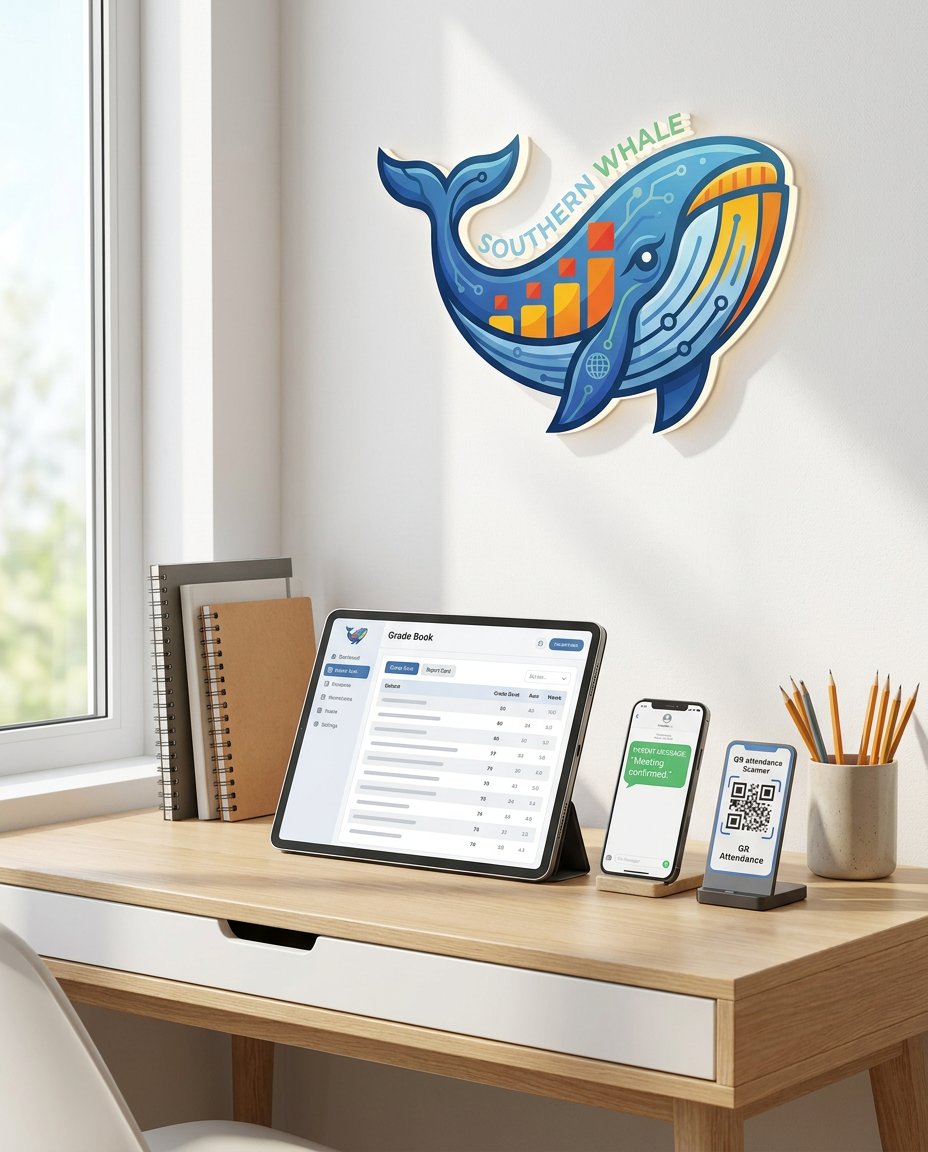 รับทำระบบบริหารโรงเรียน School Management System — Southern Whale