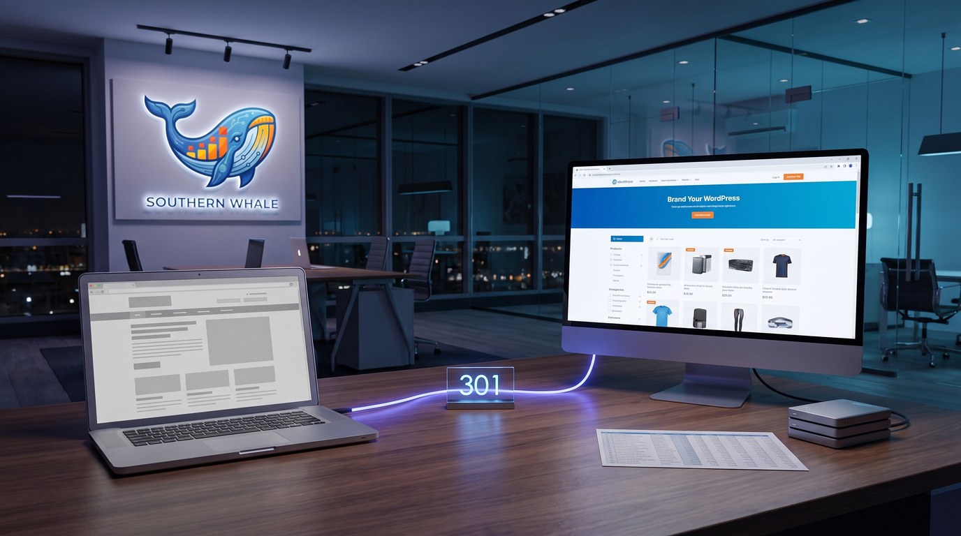 รับย้ายเว็บไซต์ไป WordPress โดยรักษาอันดับ SEO — Southern Whale digital service for Southern Thailand